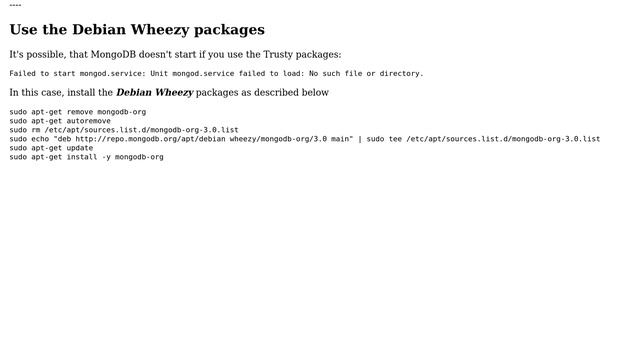 Ubuntu: How do I install MongoDB 3.0 in Vivid? (3 Solutions!!) смотреть онлайн