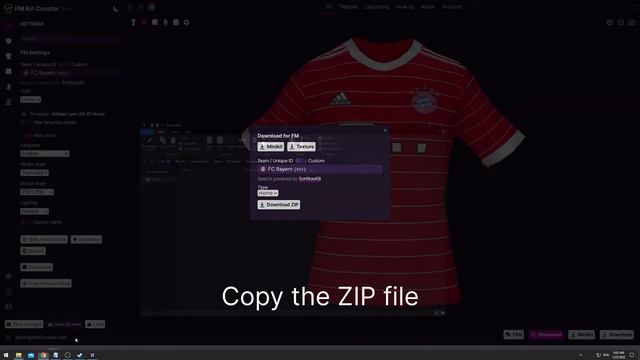 How to import custom FM22 Kits смотреть онлайн