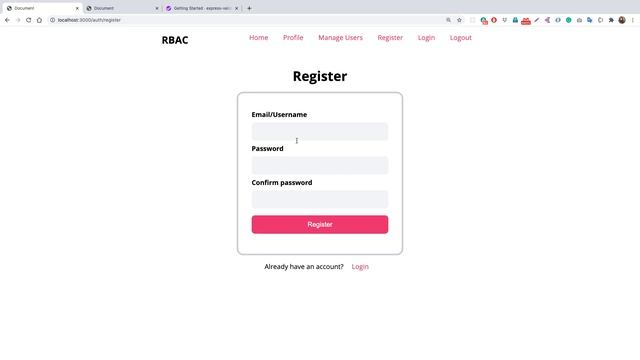 6. RBAC - Validating user input using express-validator смотреть онлайн