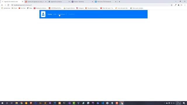 Agenda de contactos con php y mysql | Agregar menú responsive design. Cap 2 смотреть онлайн