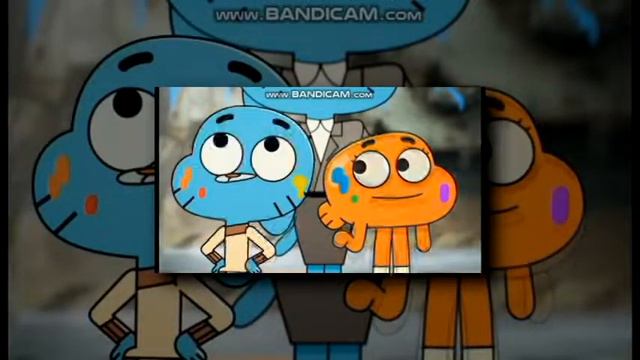 The Amazing World Of Gumball Five Sings Angry Birds Theme смотреть онлайн