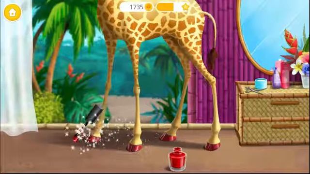 Baby Animal Hair Salon 2 - Maker up Animals - Fun Learning and Dress Up Cartoon Game for Kids смотреть онлайн