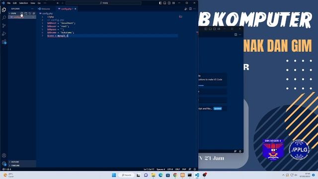 PRAKTIK 8 PART 1 (CONFIG PHP) смотреть онлайн