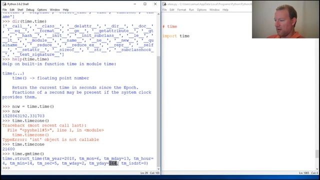 Python Basics Time Module смотреть онлайн