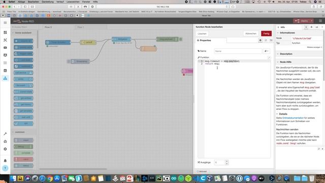 Timer mit Home Assistant Helfer und Node Red смотреть онлайн