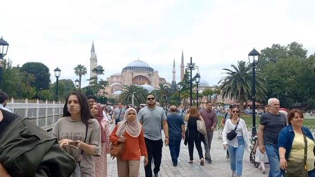 Часть 1. Площадь Султан Ахмет.Мечеть Айя Софья.Стамбул 2022 #aysofya#stambul#sultanahmet смотреть онлайн