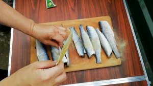 Кефаль на мангале очень вкусный рецепт