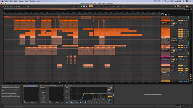 90s House Music Deconstruction In Ableton Live - Danny J Lewis "Feel Good" смотреть онлайн