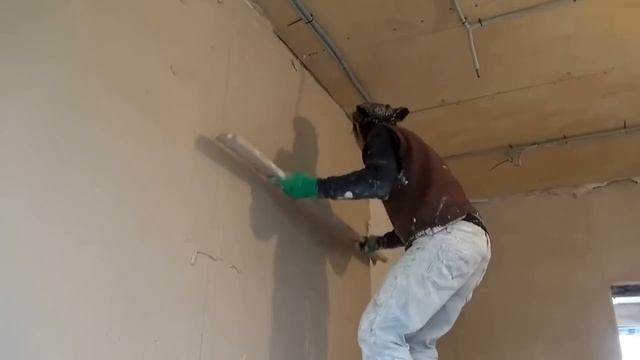 Гипсовая штукатурка. Когда??? Старый фонд . смотреть онлайн