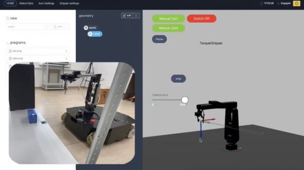 Applied Robotics Educational kit for the study of service and logistics robotics.