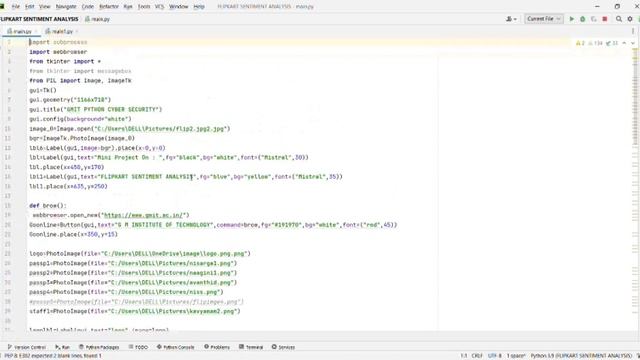 Flipkart Sentiment Analysis By Using Python GUI #GMIT смотреть онлайн