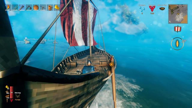 Valheim - Drakar swims смотреть онлайн
