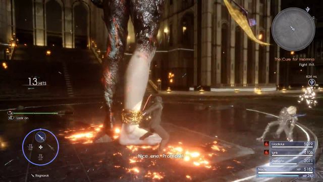 Final Fantasy XV PC - Ifrit Boss Fight (4K 60fps)