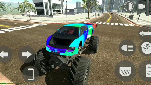 Tarzen Monster car gameplay video / Indian Bike Driving 3d game смотреть онлайн