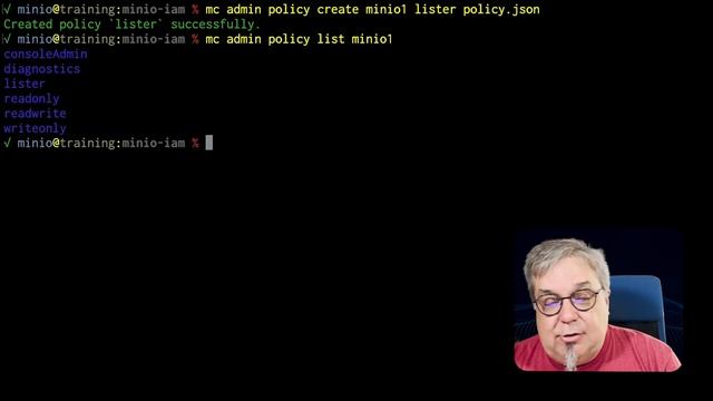 MinIO Identity and Access Management: Part 5 - Lab - Creating A Custom Policy смотреть онлайн