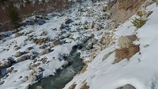 Прогулка на водопад Терскол. смотреть онлайн