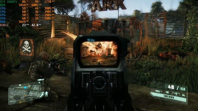 Crysis 3 GTX 1660 Ti + i5 9400F Max Settings 4K смотреть онлайн