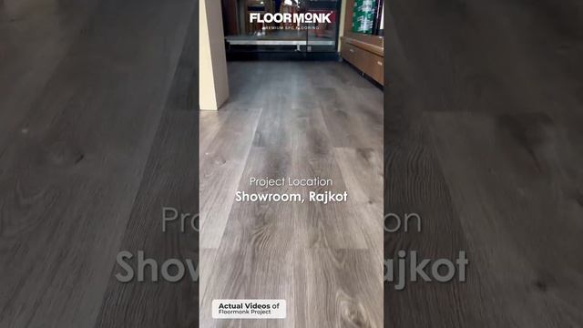 SPC flooring | Project completed | DIY Installation | Interlock flooring | Flooring Project #rajkot смотреть онлайн