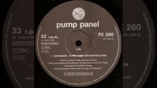 New Order - Confusion (Pump Panel Reconstruction Mix) смотреть онлайн