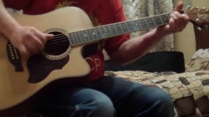 Пикник Фиолетово-чёрный(fingerstyle guitar cover)