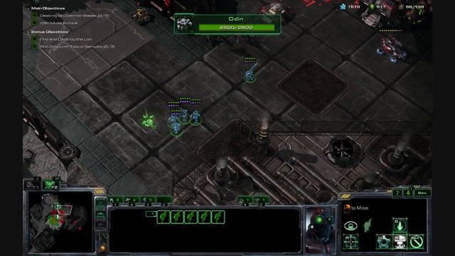 Starcraft 2 WoL Walkthrough Part 18 - Engine of Destruction смотреть онлайн