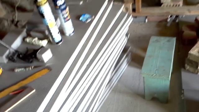 Утепление потолка (снаружи ) со стороны чердака экструзионным пенополистиролом. смотреть онлайн