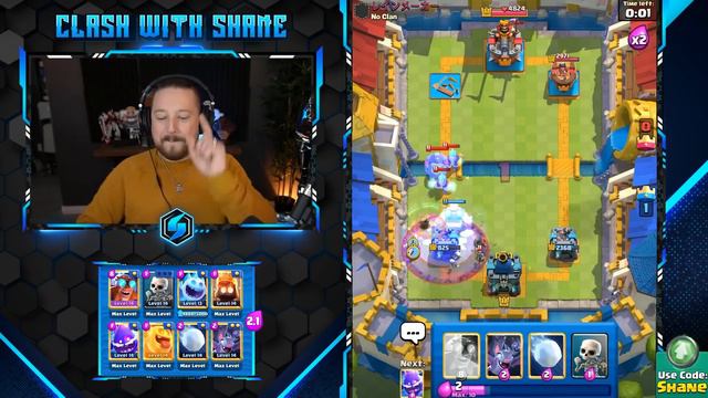 2.1 ELIXIR!! FASTEST ELECTRO GIANT CYCLE DECK EVER! THIS IS INSANE!! смотреть онлайн