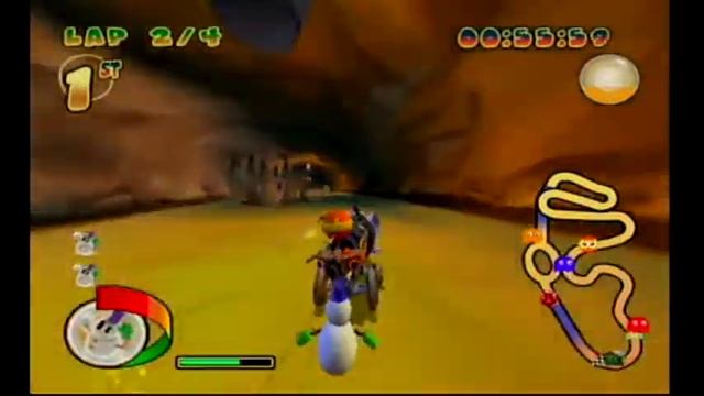 Pac-Man World Rally - All Tracks (Nightmare Difficulty) смотреть онлайн