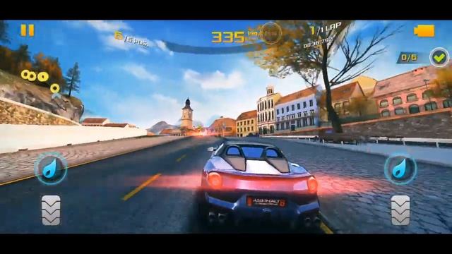 Asphalt 8 driving with Ferrari F60 in America смотреть онлайн