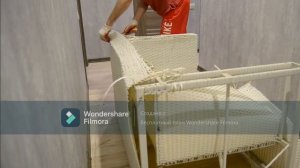 Плетение ротангом. Ремонт/Перетяжка мебели. Диван. Часть1.