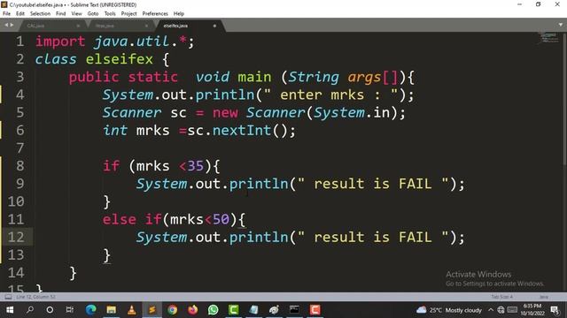 if and if else and else if and Nested if in JAVA by TeluguEngineer || hm peruri смотреть онлайн