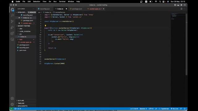 Socket.io Testing using Postman and Jest смотреть онлайн