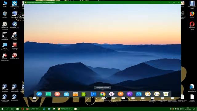 Linux Deepin interface et vue/ tuto FR смотреть онлайн