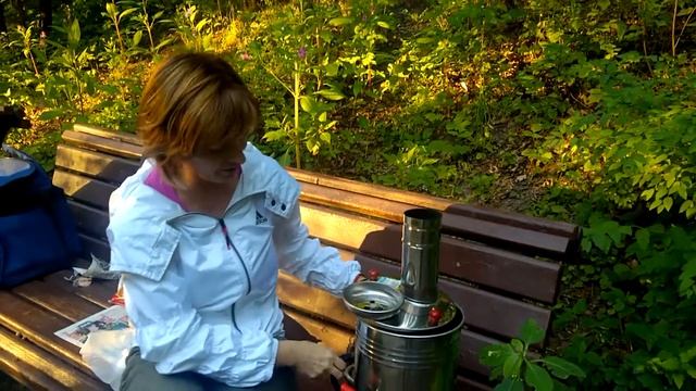 Современный угольный самовар Пикник смотреть онлайн