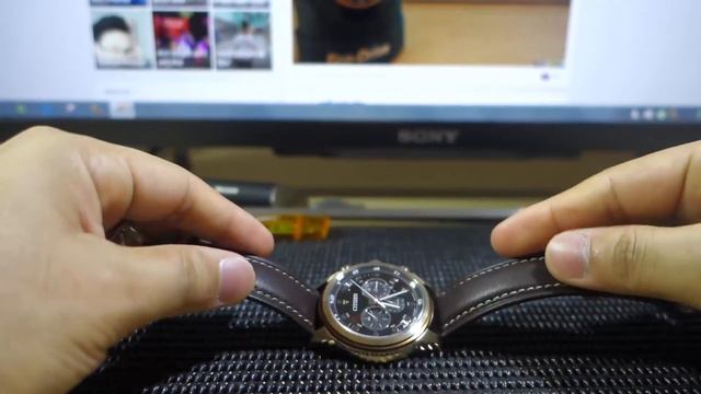 UNBOXING CITIZEN ECO-DRIVE CA4037-01W смотреть онлайн