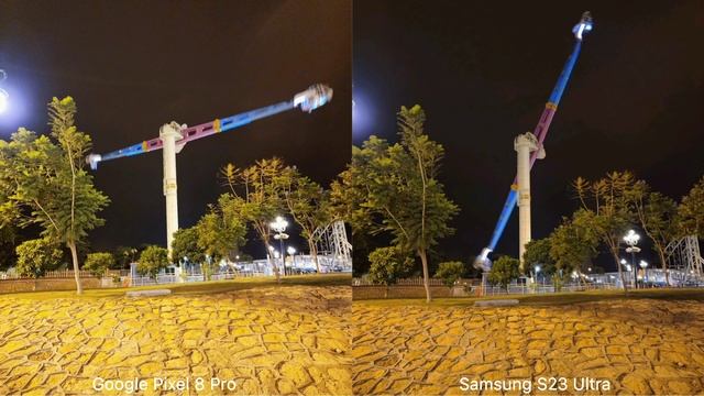 Google Pixel 8 Pro VS Galaxy S23 Ultra NIGHT MODE Camera Test Comparison смотреть онлайн