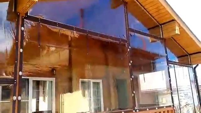 Мягкие окна из ПВХ для террасы - Можайск - Наши работы . смотреть онлайн