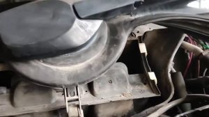 Гудит моторчик печки Мерседес 124 универсал - как снять