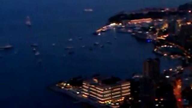 Petite vue sur Monaco et sa baie, le soir - VIDEO0187 смотреть онлайн