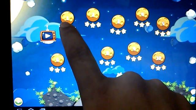 Angry birds space en Sony tablet S смотреть онлайн