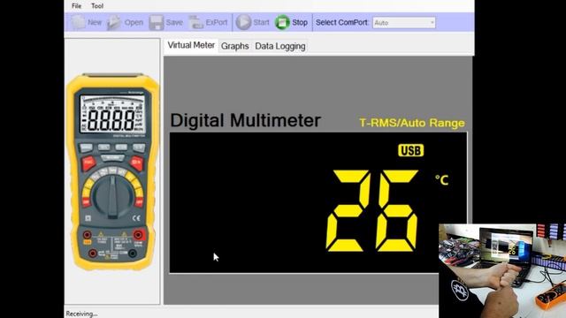 HYELEC PeakMeter Multimeter PM8236 / MS8236 with USB data logger смотреть онлайн
