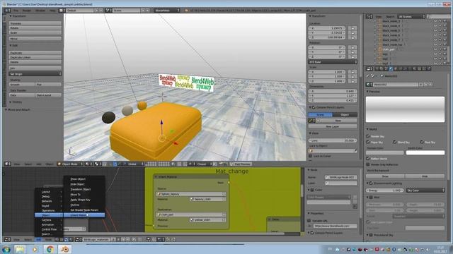 Blend4Web add-on для Blender (обзор) смотреть онлайн