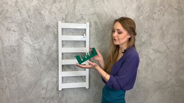 Белый полотенцесушитель Terma Vivo 670/300 Ral 9016 SX смотреть онлайн