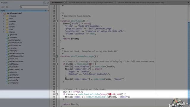 105. How to load and view multiple nodes at once (a Drupal how-to) смотреть онлайн