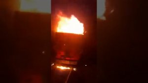 РЖД очередной тепловоз сгорел на работе.