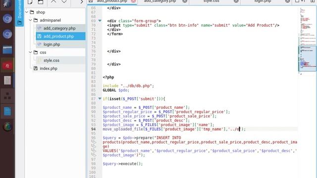 Ecommerce Website Using HTML & PHP in Urdu Hindi Free Project (Part-10 -Inserting Products) смотреть онлайн