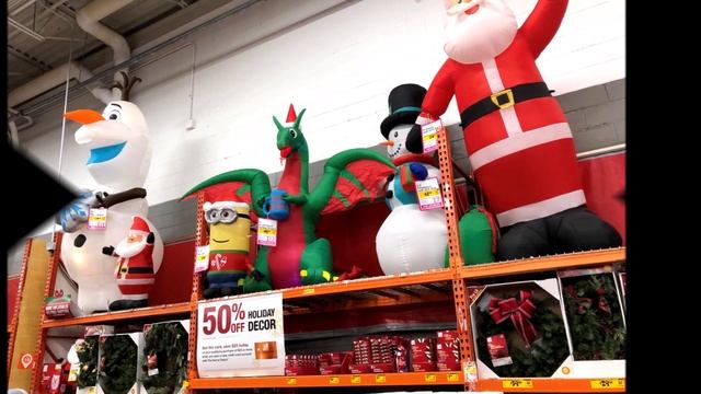 Рождественские украшения в магазине Пенсильвании. Christmas Sale at The Home Depot. By Sam Zilman смотреть онлайн