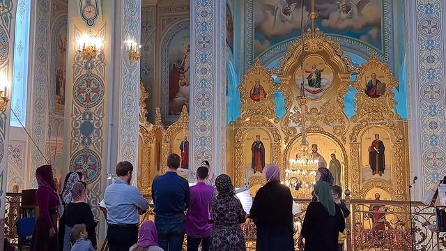 Сугубая ектения (Московская). Регент Екатерина Артюхова. смотреть онлайн