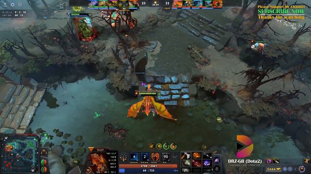 Offlaner: Dragon Knight without BKB (Dota 2 Dragon Knight Gameplay - 1) смотреть онлайн