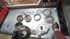 Капитальный ремонт АКПП BTR M11 (DSI M11), Ssanyoung Action..mp4